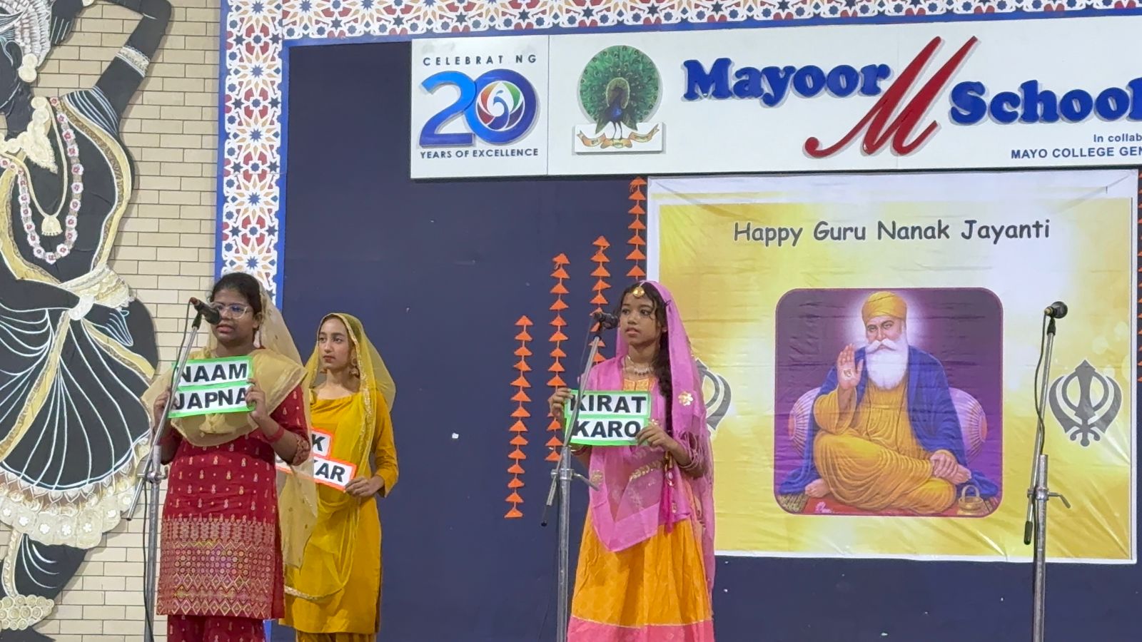 Special Assembly on Guru Nanak Jayanti at Mayoor School Celebrating Unity, Peace, and Harmony